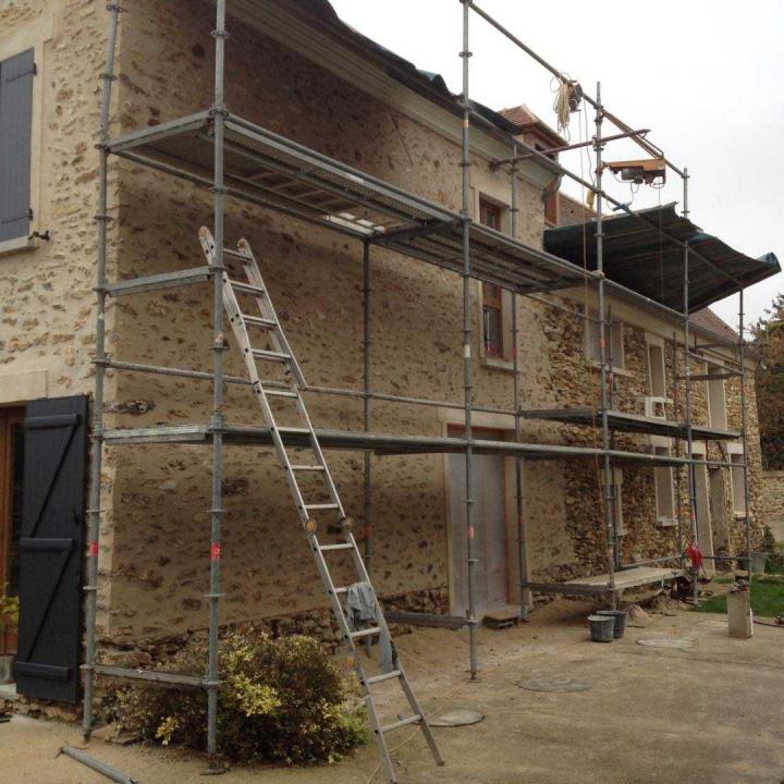 Travaux d'enduit extérieur Rebais et Coulommiers