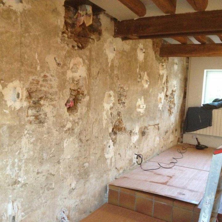 Travaux d'enduit intérieur Rebais et Coulommiers